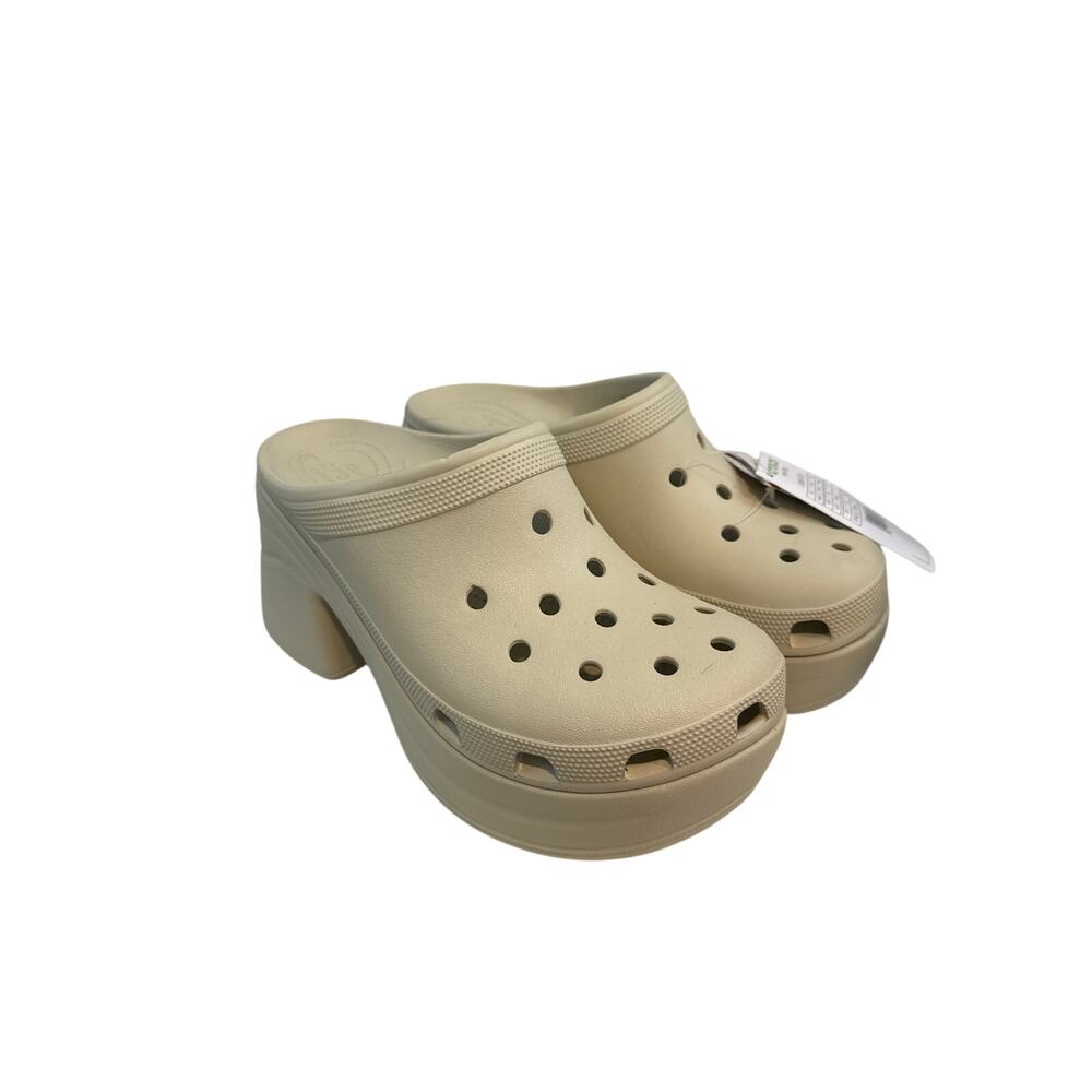 NWT Crocs Siren Clogs in Bone, 11